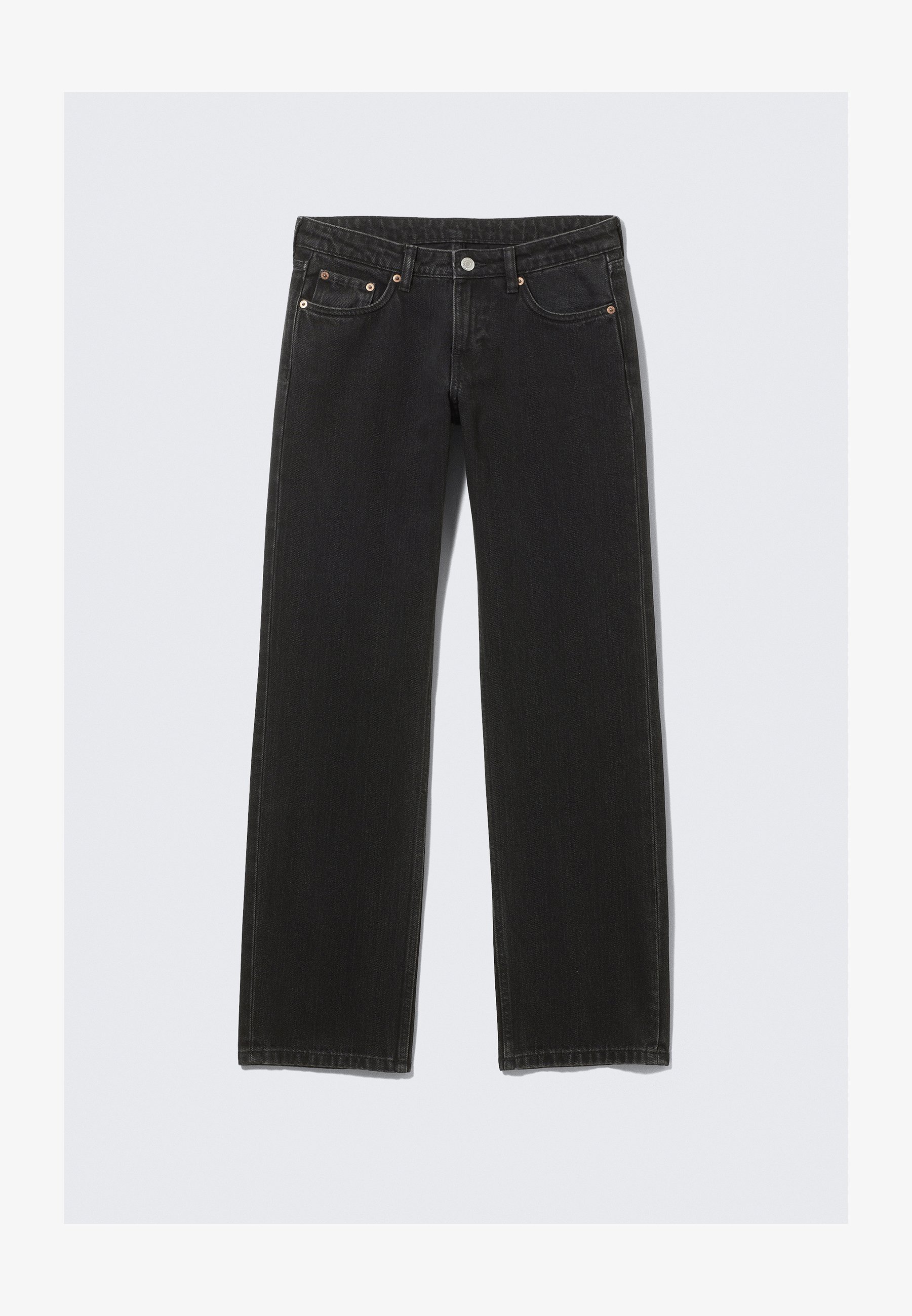 Jean droit ARROW LOW Weekday - Noir intense