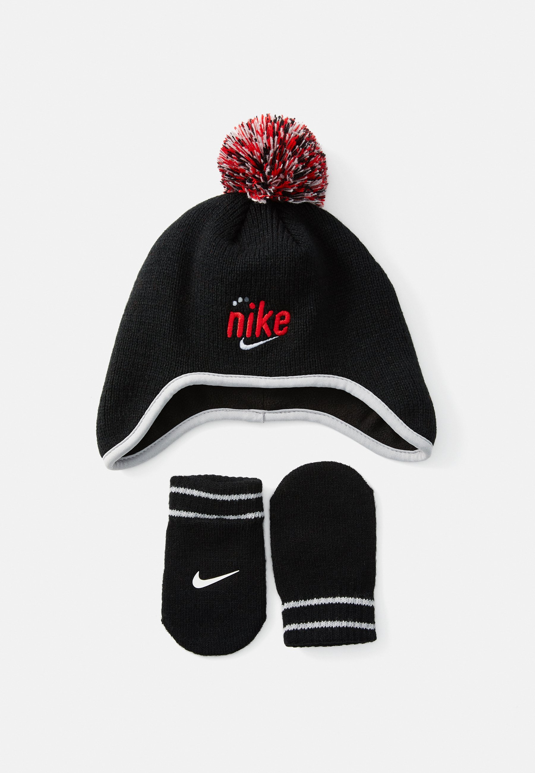 Nike Sportswear NAN PLAY FOR ALL PEAK BEANIE SET UNISEX - Muts - zwart