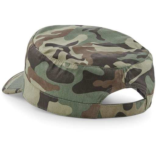  Casquette/visière camouflage marine Beechfield