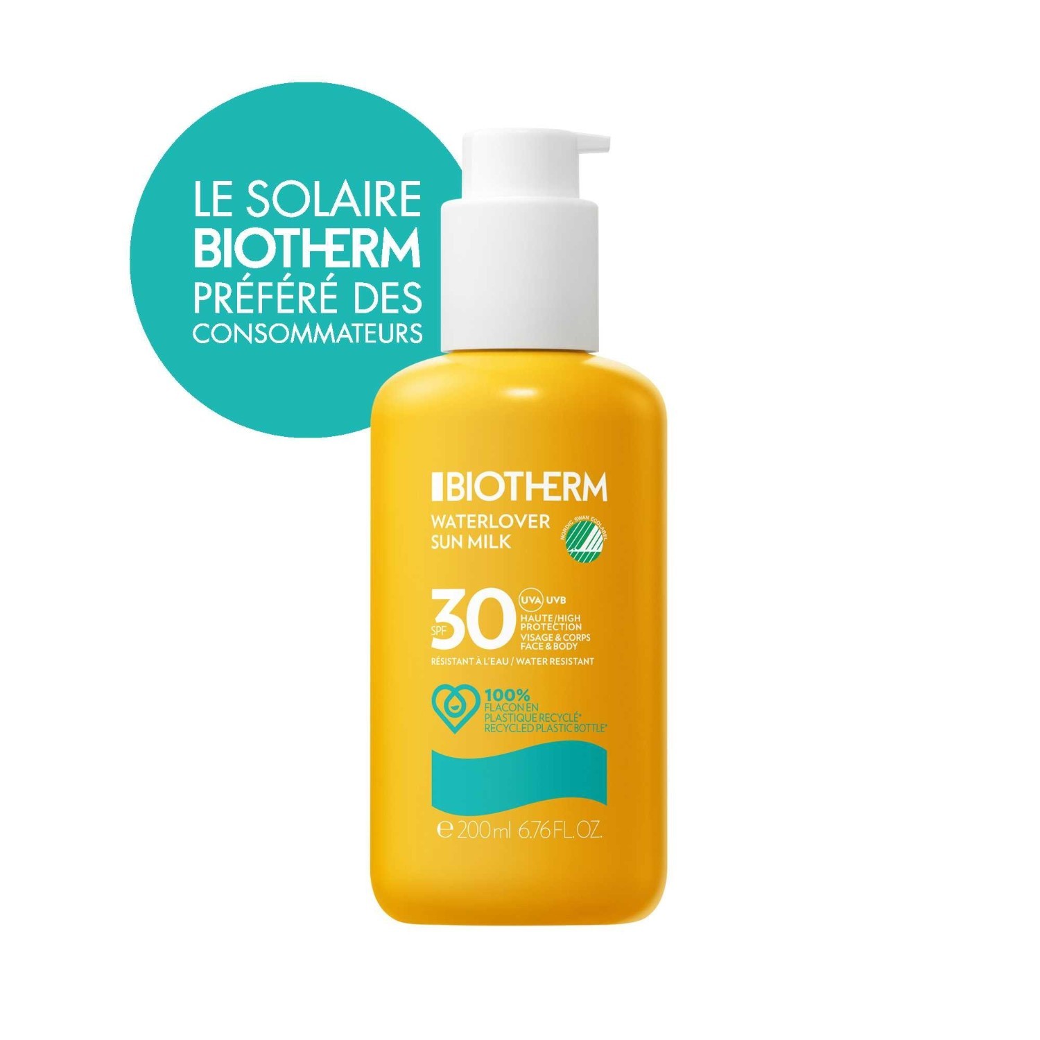 Biotherm Opaľovací krém Water Lover Waterlover - SPF 30