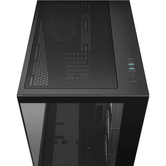 Boitier PC - DEEPCOOL - R-CG530-BKADA4-G-1 - Mini tour - Format Mini-ITX / Micro-ATX / ATX & Micro-ATX - 4 ventilateurs ARGB - Noir