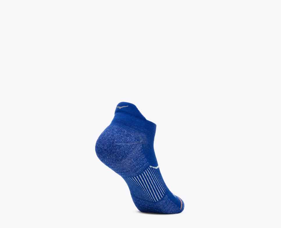 HOKA Calzini da corsa invisibili, confezione da 3 pezzi: Aqua Brze / Pink Twilight / Ultramarine
