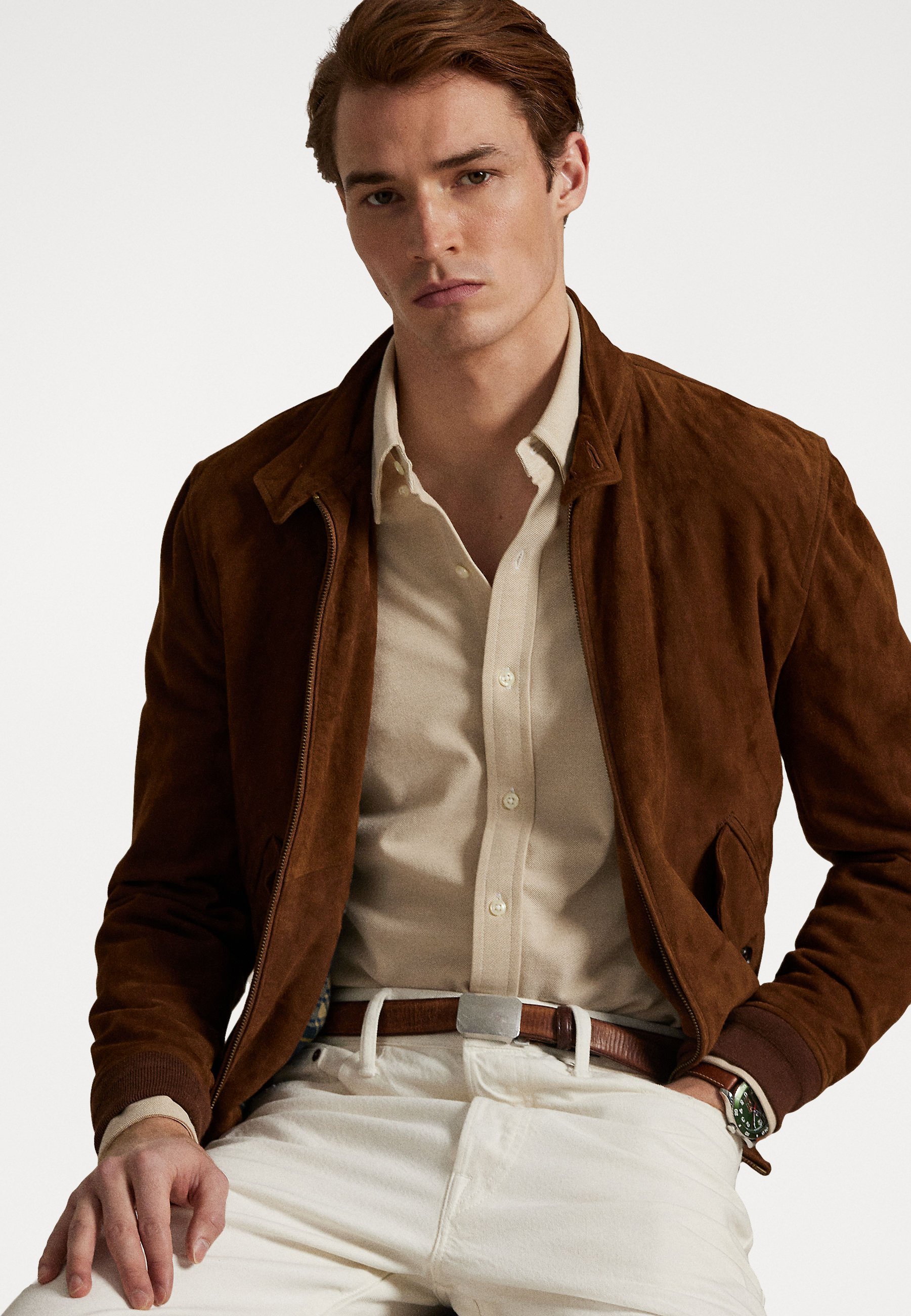 Polo Ralph Lauren LONG SLEAD SPORT SHIRT - Camicia - beige costiero