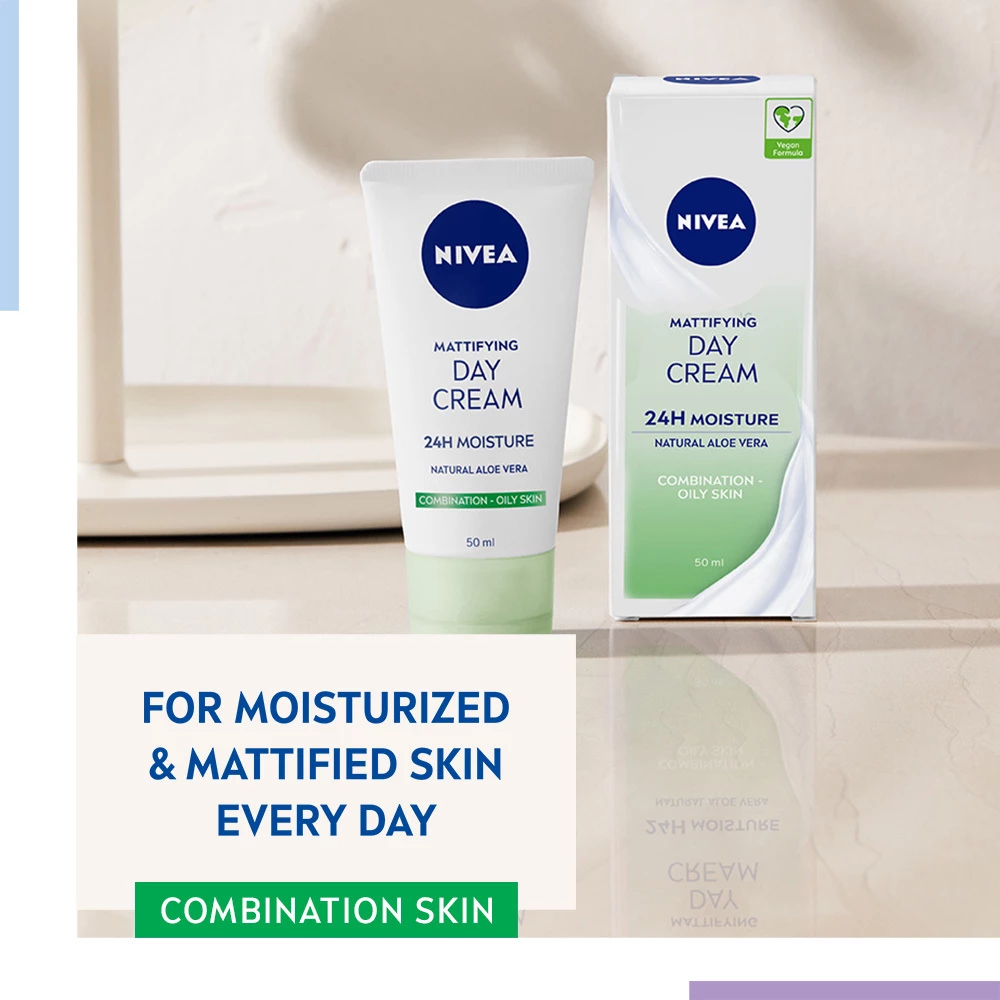 Mattító nappali krém 50 ml - NIVEA