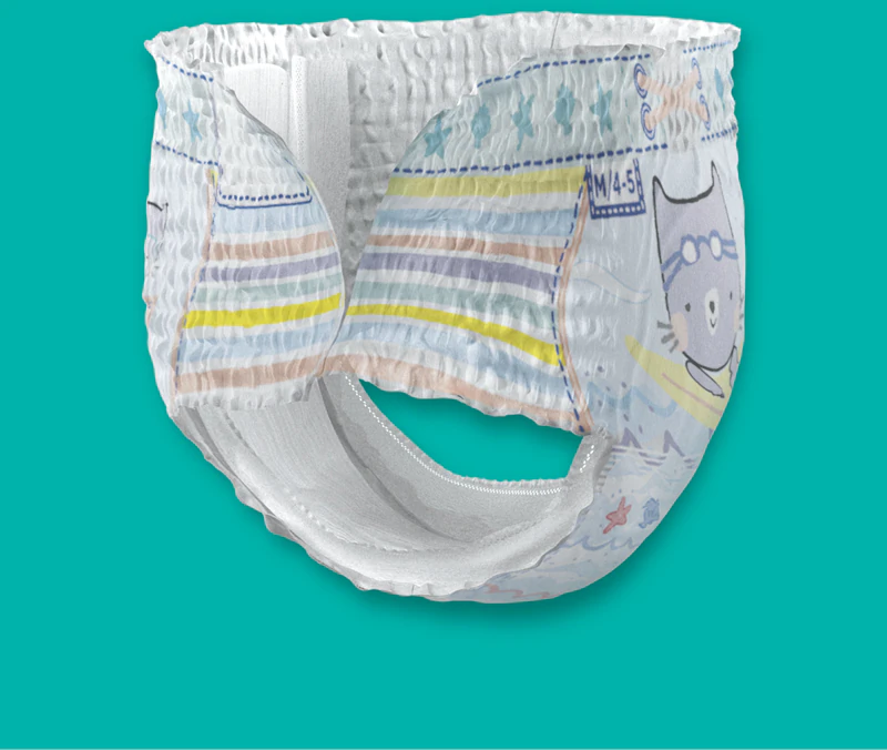 Pampers Splashers 4-5 Einwegwindeln und Badehose