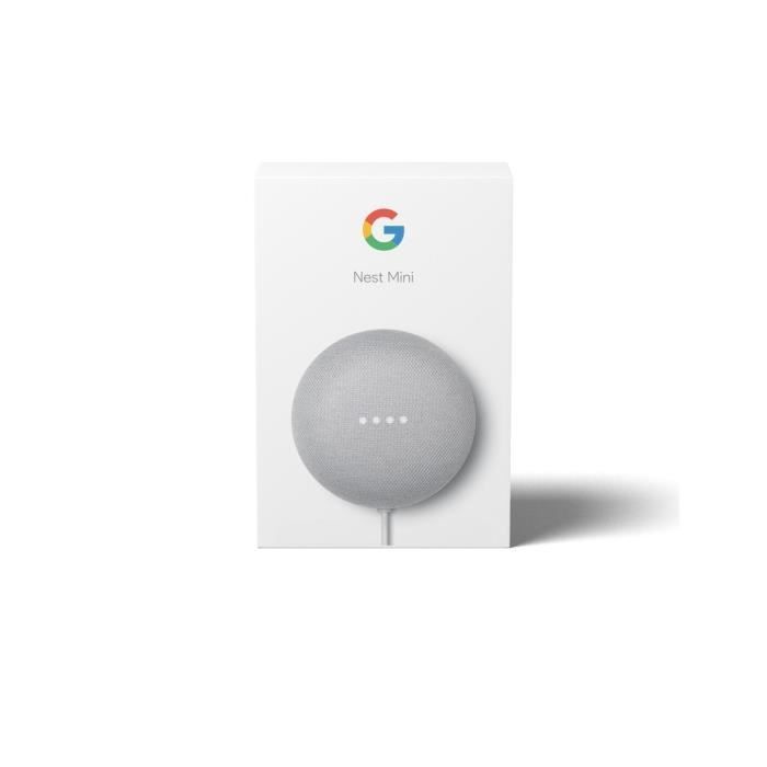 Altavoz inteligente Google Nest Mini Pebble