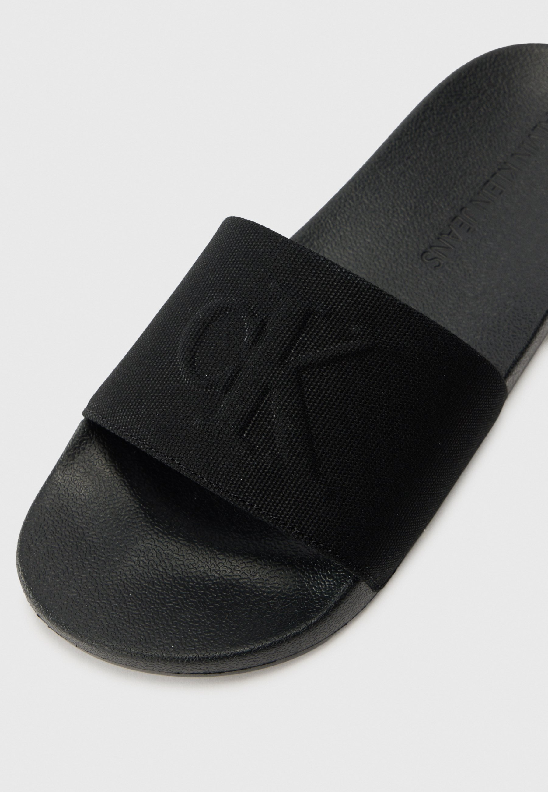 Calvin Klein Jeans SLIDE MONO - Muiltjes - drievoudig zwart