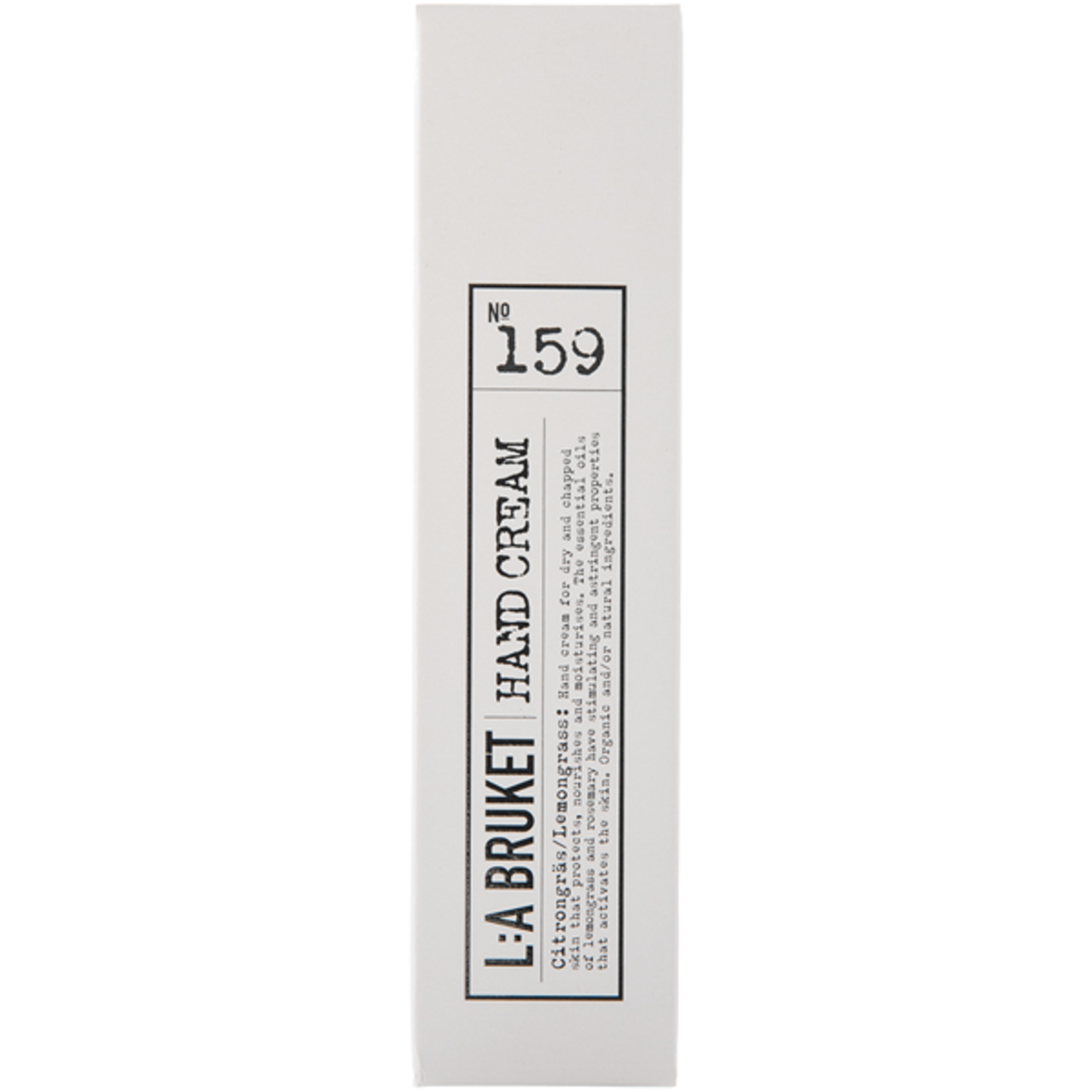 Creme para as mãos L:A BRUKET 159, Capim-limão - 70 ml