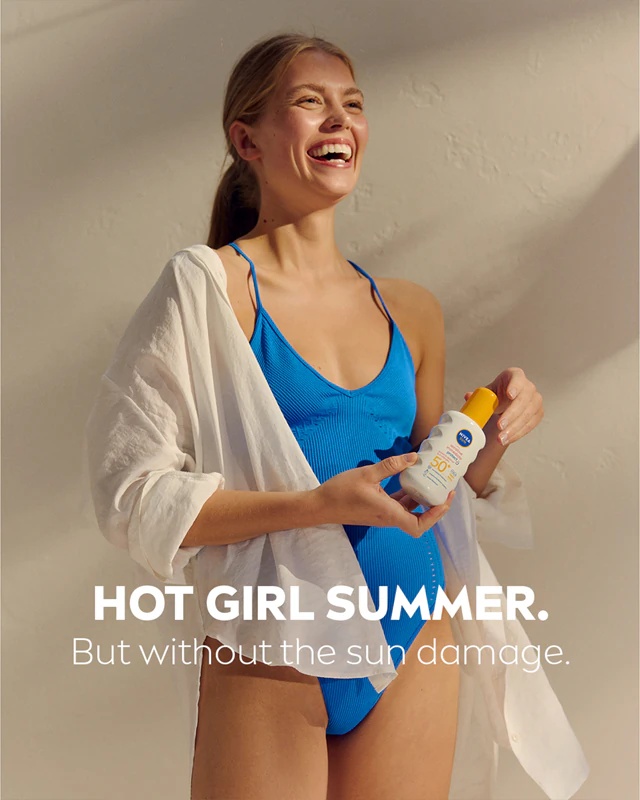 NIVEA SUN Protect & Sensitive apsauginis purškiklis nuo saulės SPF 50+