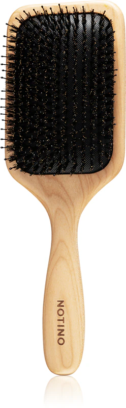 Plochý štetec na vlasy Notino Hair Collection so štetinami z diviaka