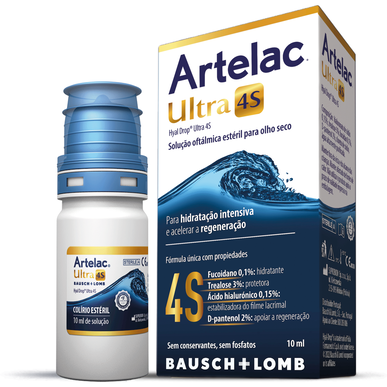 Artelac Ultra 4S øyemiddel mot tørre øyne 10 ml