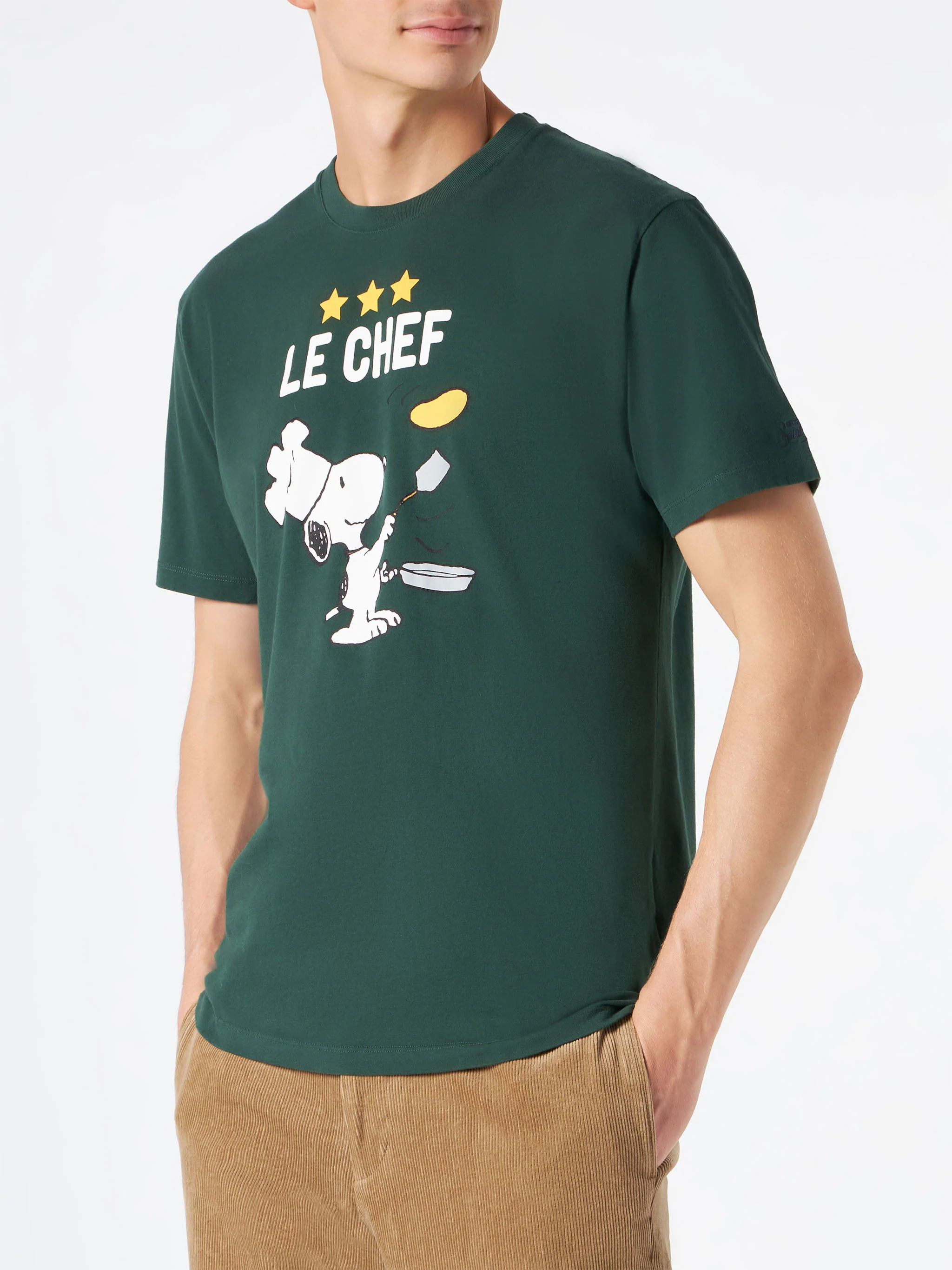 Heren T-shirt met Snoopy-print | SNOOPY - PEANUTS SPECIALE EDITIE