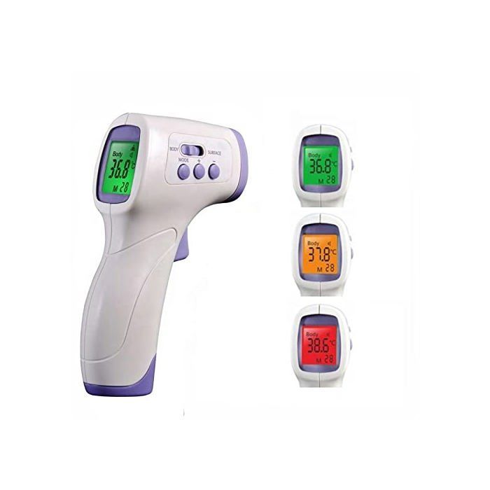 Thermometre Frontal Infrarouge médicale Thermomètre sans Contact pour Adulte Enfant bébé