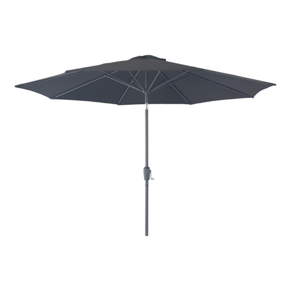 PARASOL OGRODOWY Houston czarny STAL I POLIESTER 300cm