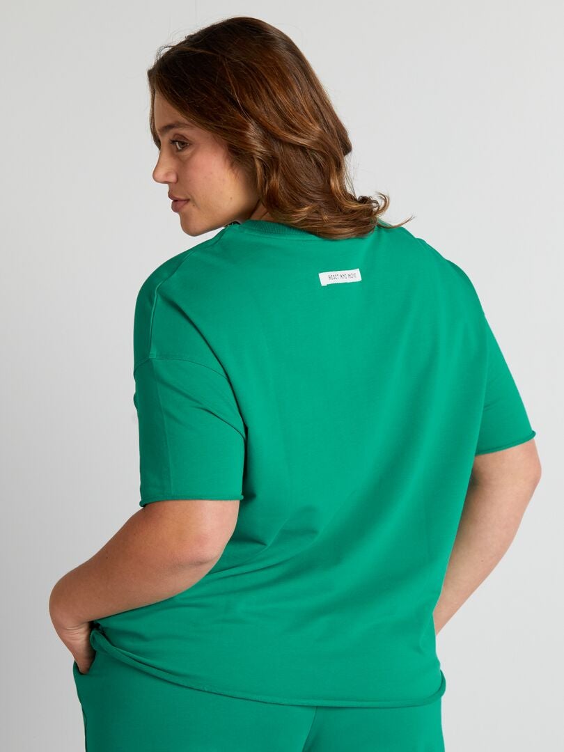 Effen pak T-shirt - GROEN