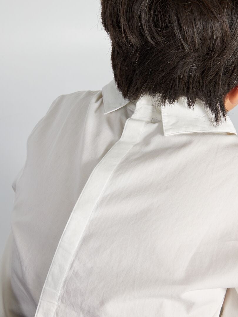 Camisa de popeline - So Easy - Branca
