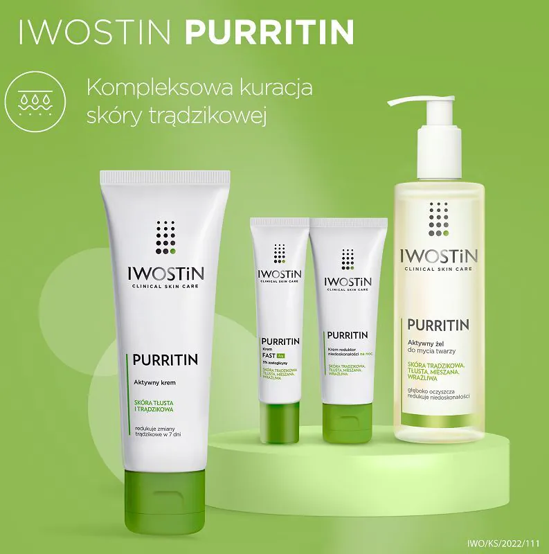 Iwostin Purritin Krem Eliminujący Niedoskonałości