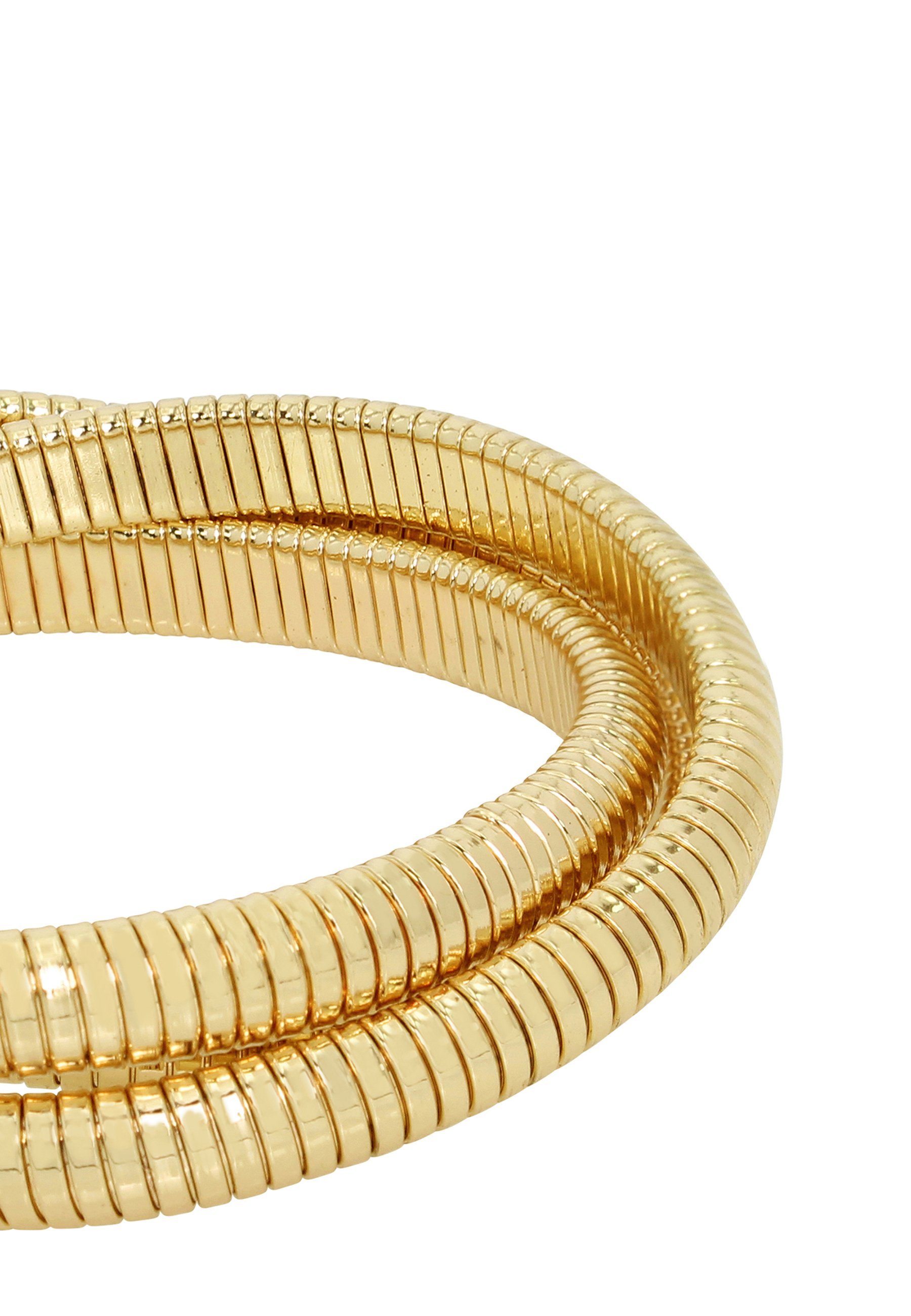 Steve Madden OMEGA INTERLOCKING - Armband - goudkleurig