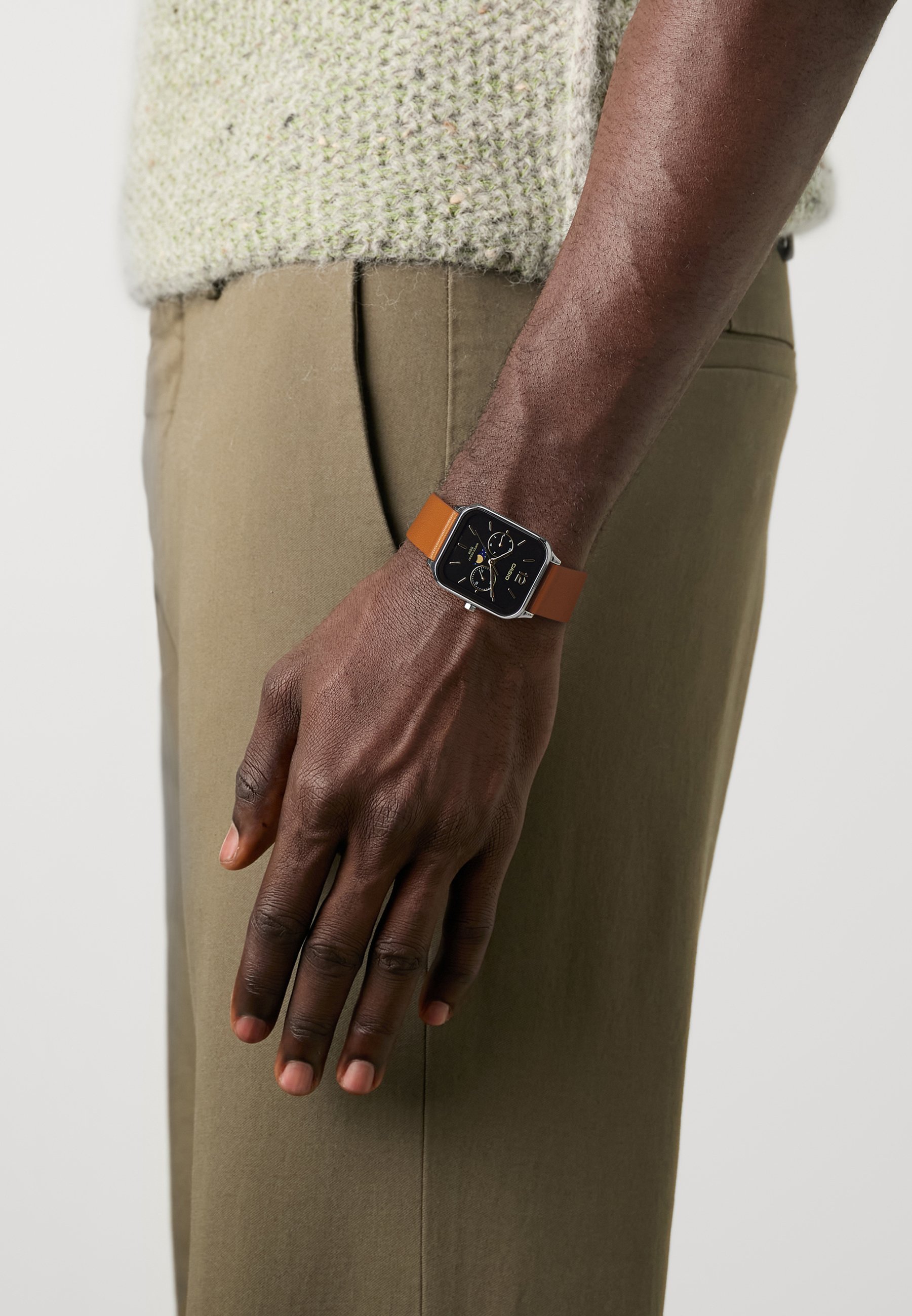Casio UNISEX - Hodinky - černá/hnědá