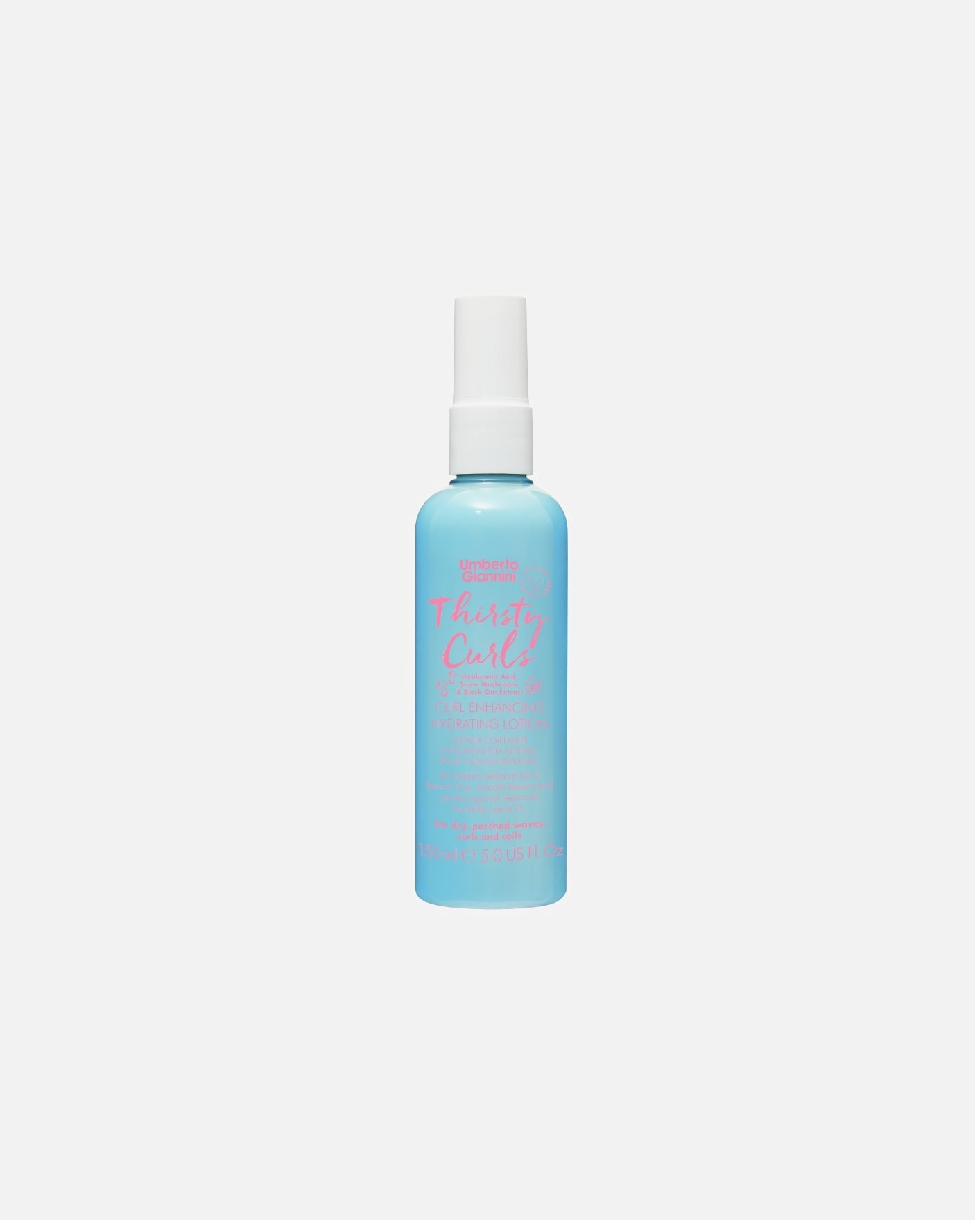 Lozione per lo styling dei capelli ricci e assetati Umberto Giannini – 150 ml