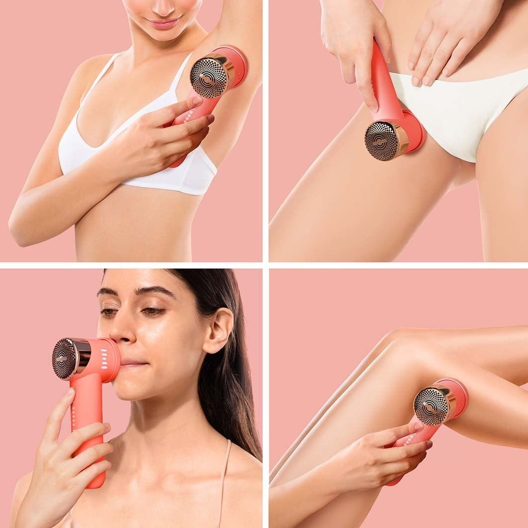 FOREO Epilátor PEACH™ PEACH™ 2 go Peach – Pokročilý, cestovný IPL prístroj na trvalé odstránenie chĺpkov s chladiacim systémom – 1 kus
