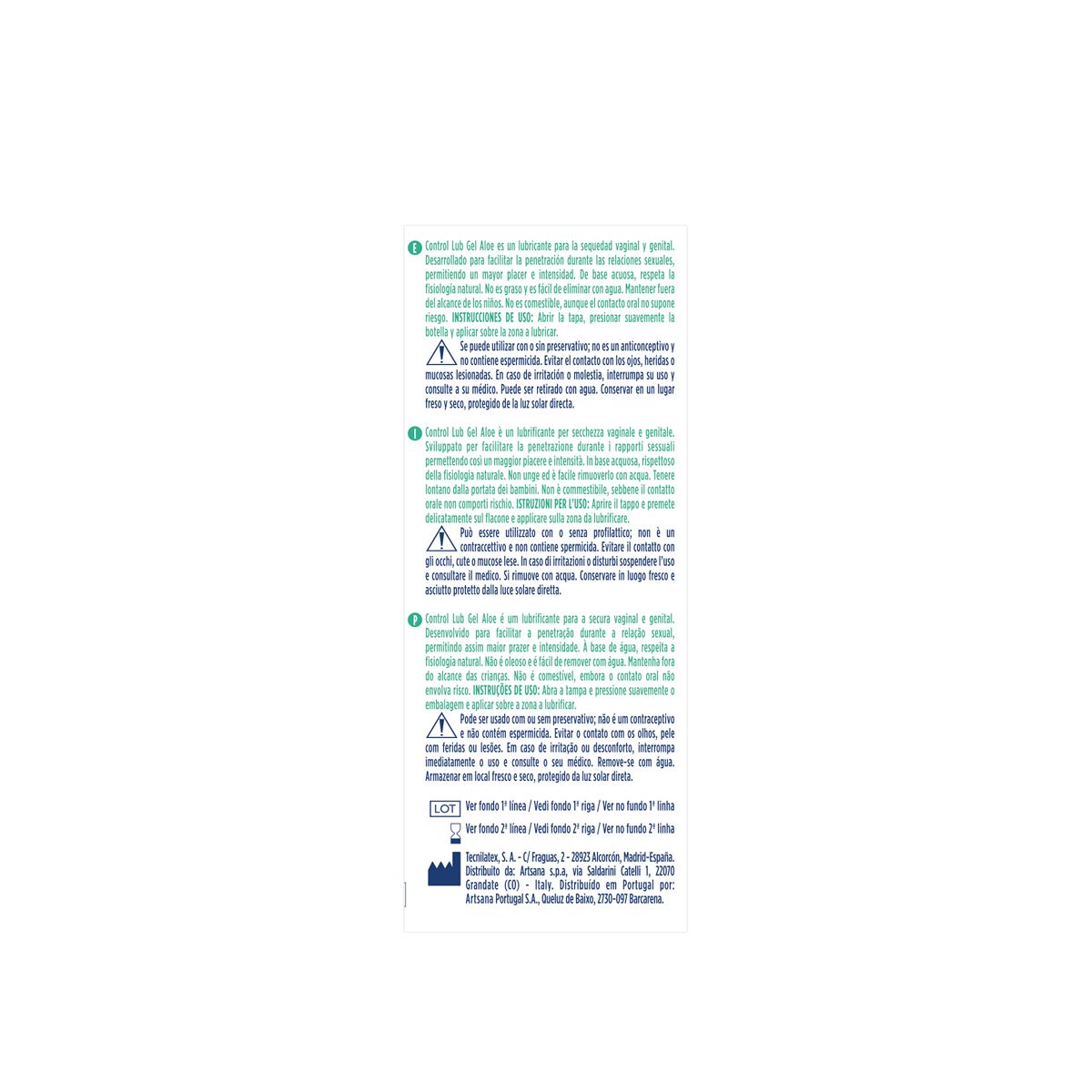 Гел за подмазивање са алое вером Лубриканти