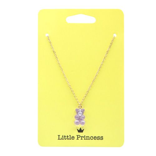 Ogrlica Mala princesa z obeskom Medved Ogrlice in verižice