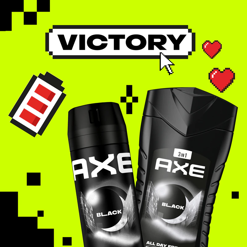 Spray desodorante Axe Black