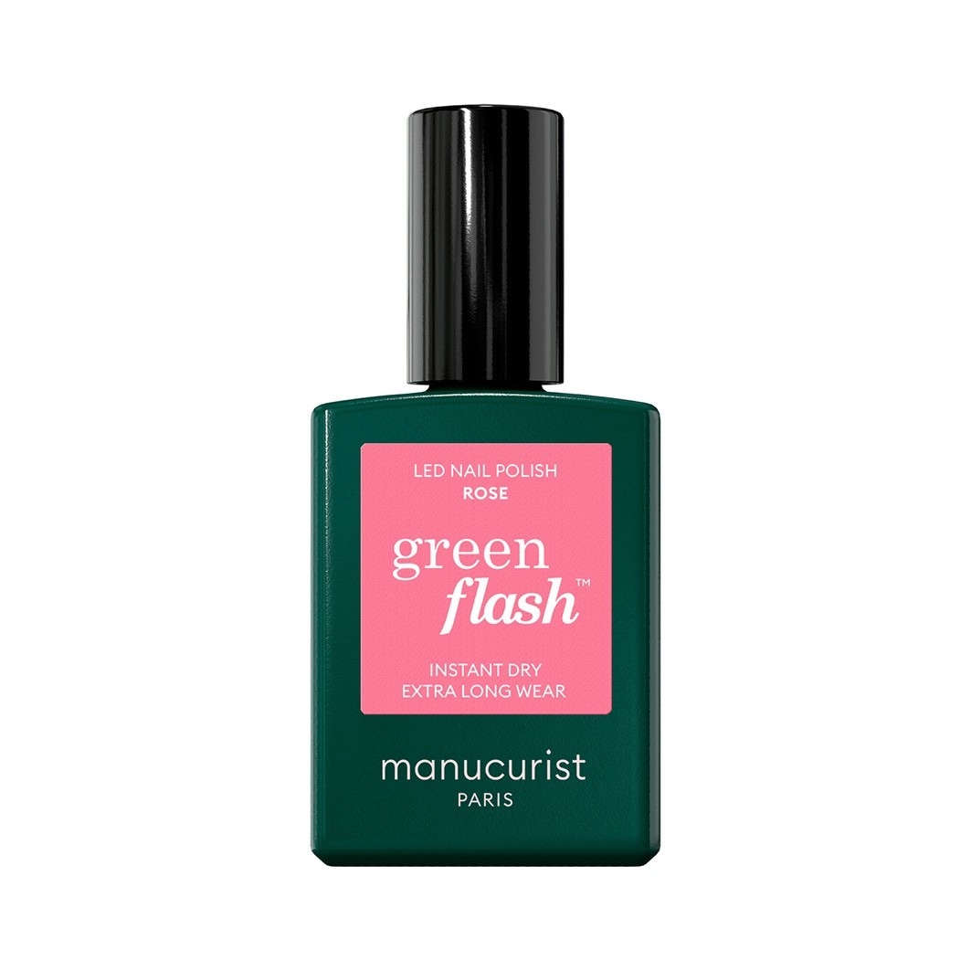 manucurist UV-Nagellack Green Flash Flash Instant Dry Extra Long Wear - 15 ml