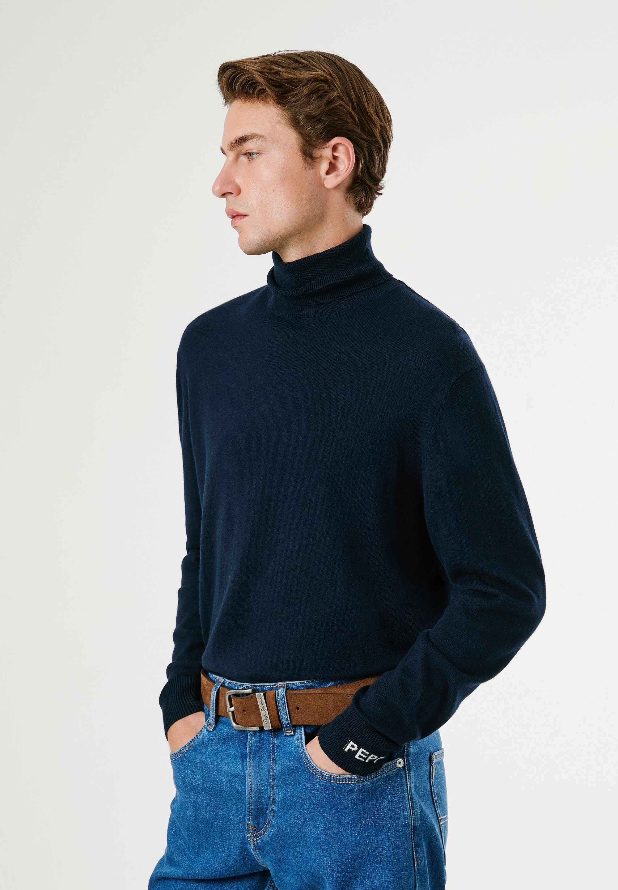 Pepe Jeans ANDRE TURTLE NECK - Trui - Dulwich Blue