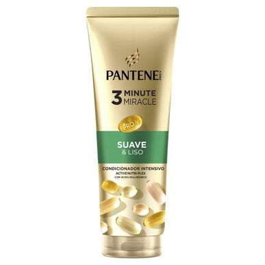 Pantene Pro-V 3 Minute Miracle Suave & Smooth -hiusseerumi, joka ravitsee ja korjaa hiuksia tehokkaasti 220 ml