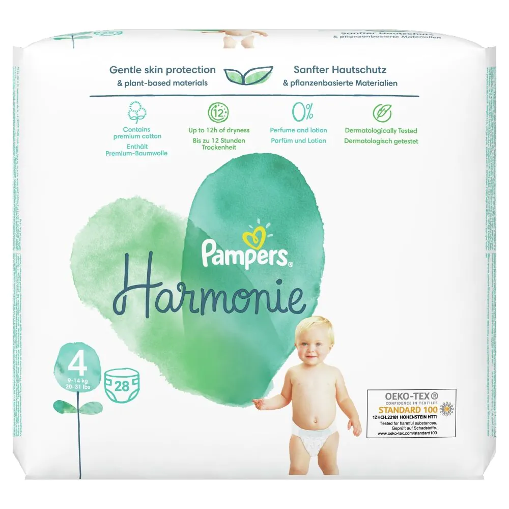 Pampers Harmonie Pieluchy Rozm.4