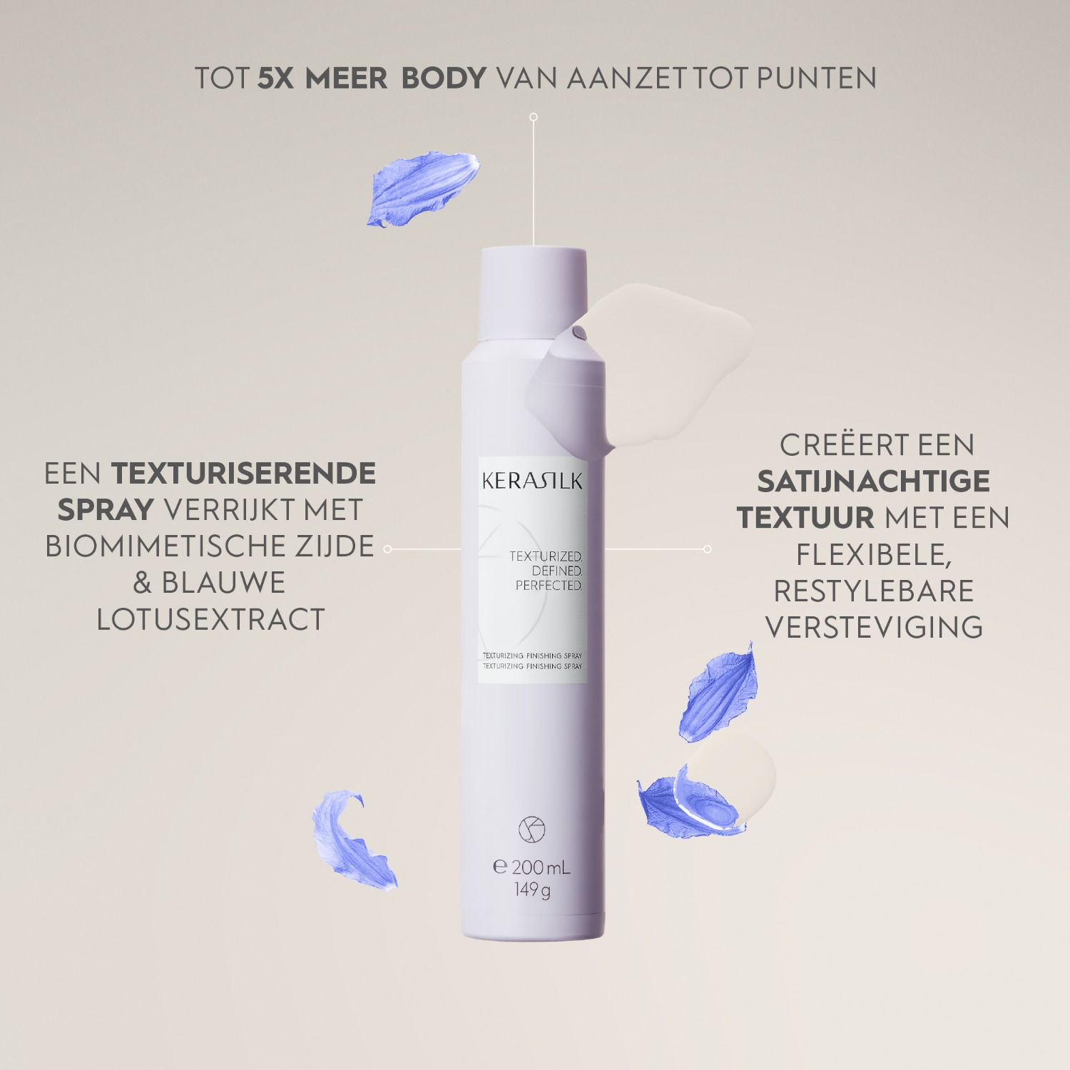 Spray texturizante de acabado KERASILK Haarspray - 200 ml