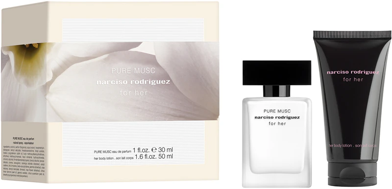 Narciso Rodriguez pro svou dárkovou sadu PURE MUSC pro ženy