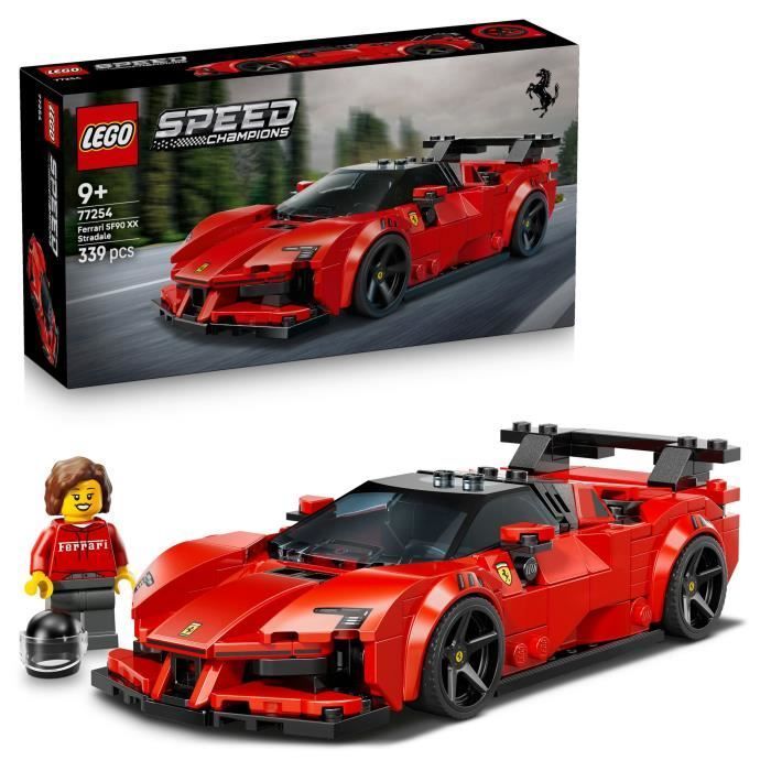 LEGO Speed Champions 77254 Ferrari SF90 XX Stradale Racing Car - Toy for ages 9 and up