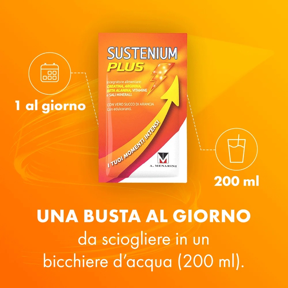 SUSTENIUM Sustenium Plus Intensieve Formule 22 zakjes voor maximale energie