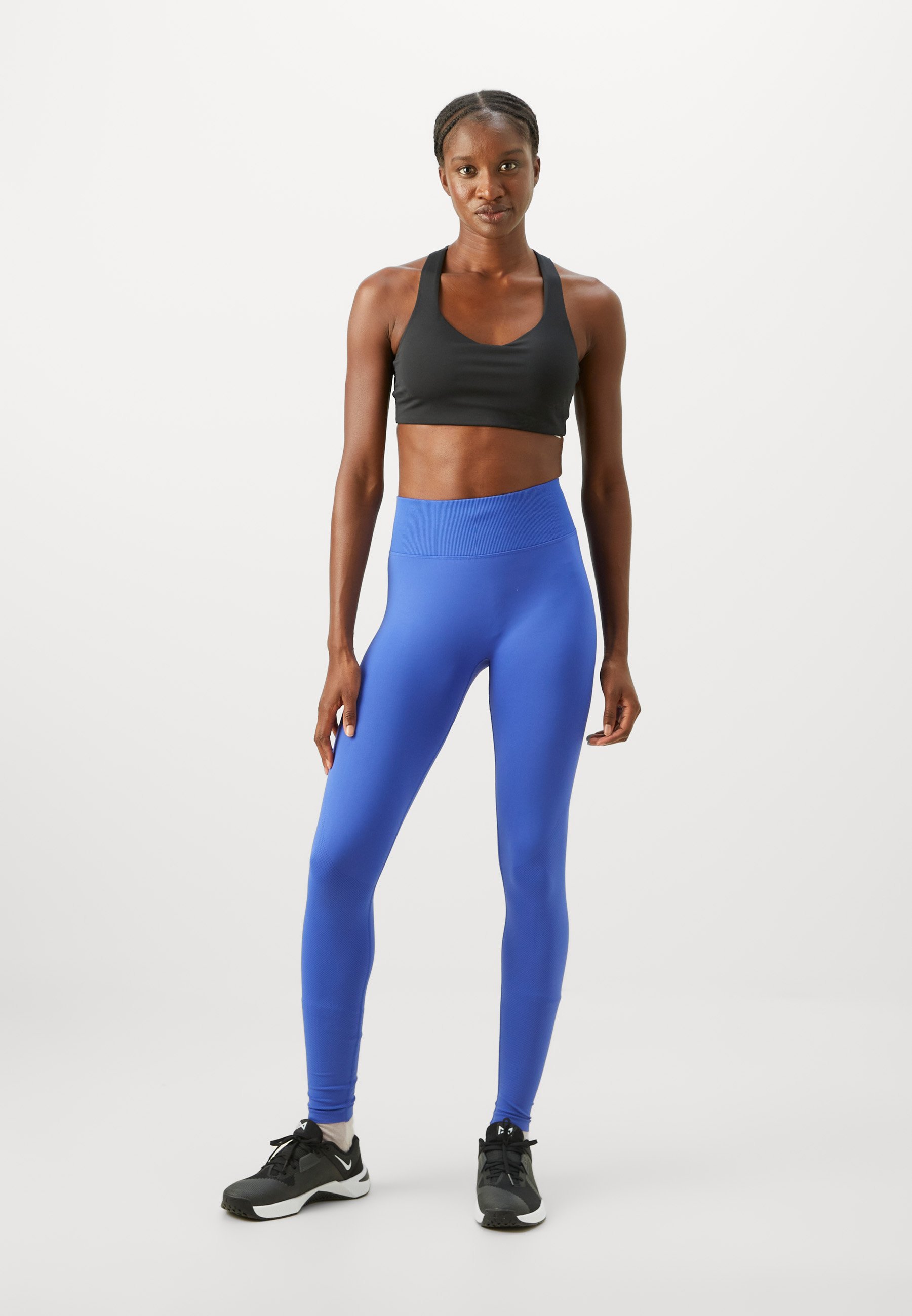 ICANIWILL DEFINE SEAMLESS V SHAPE - Leggings - azul virtual