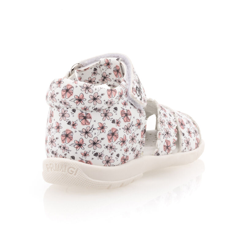 Rosa sandaler/sko med åpen tå til babyjente