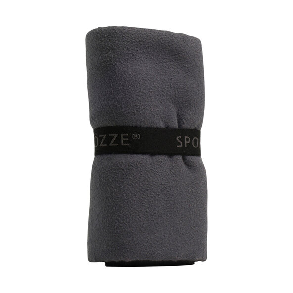 Sporthanddoek, 2-delige set, 50 x 100 cm, antraciet