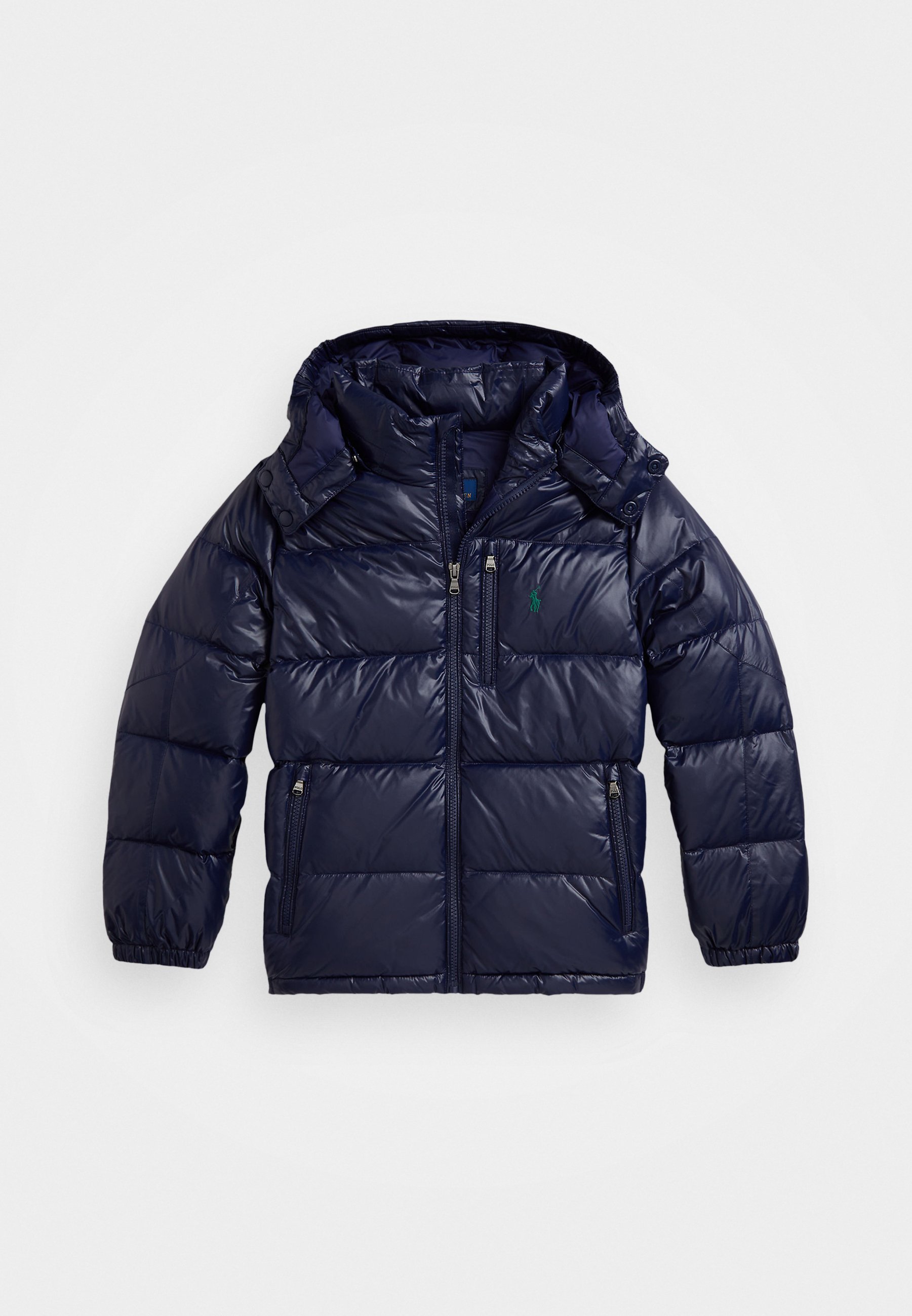 Polo Ralph Lauren HOODED HOODED JACKET - Páperová bunda - black