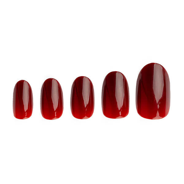 Invogue Classic Rouge -kynsilakka soikea - 24 kpl pakkaus