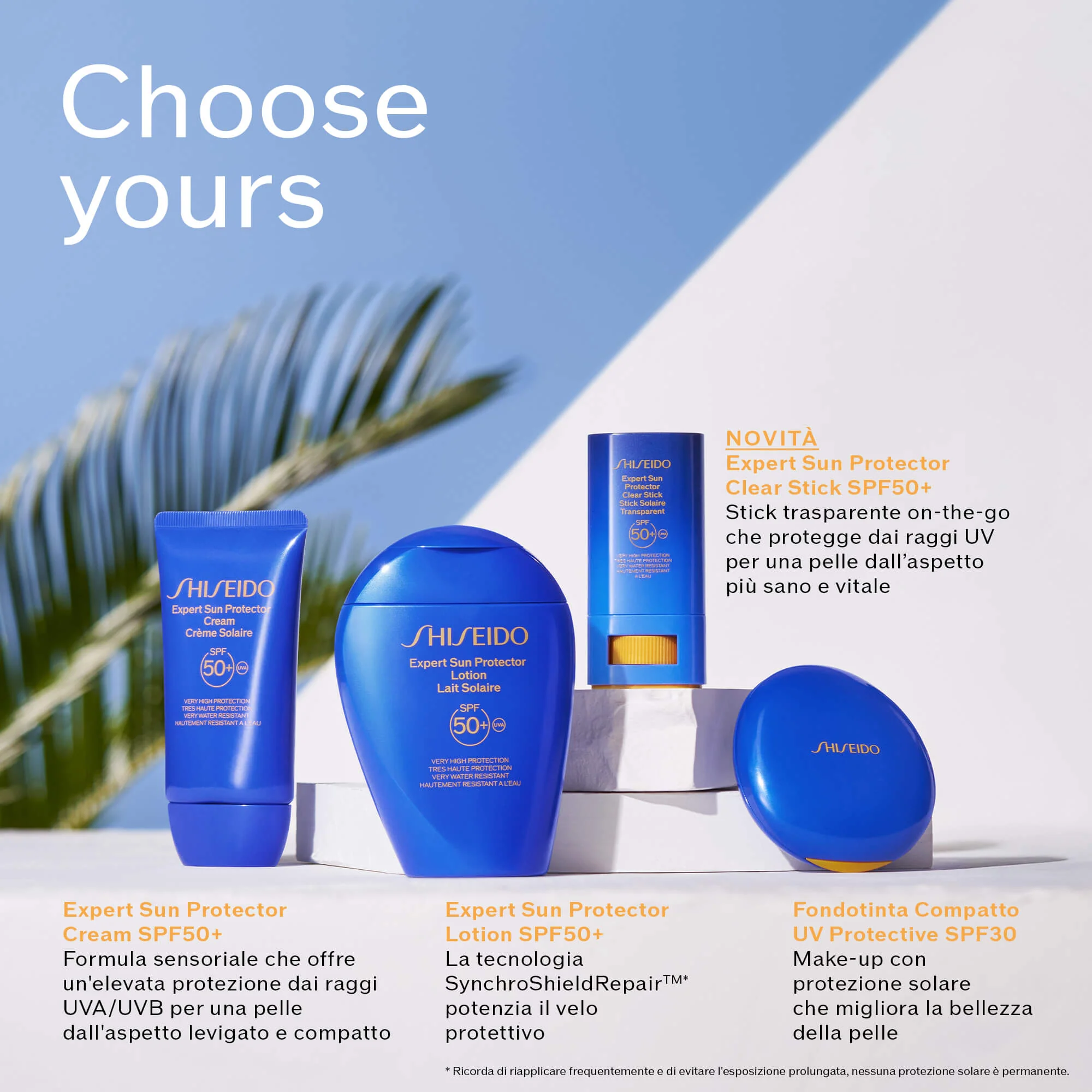 Solari Expert Sun Protector Clear Stick SPF50+ - Stick solare alta prot.