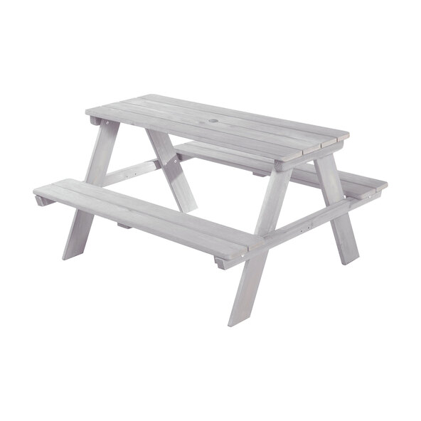 Outdoor children's picnic seating set for 4