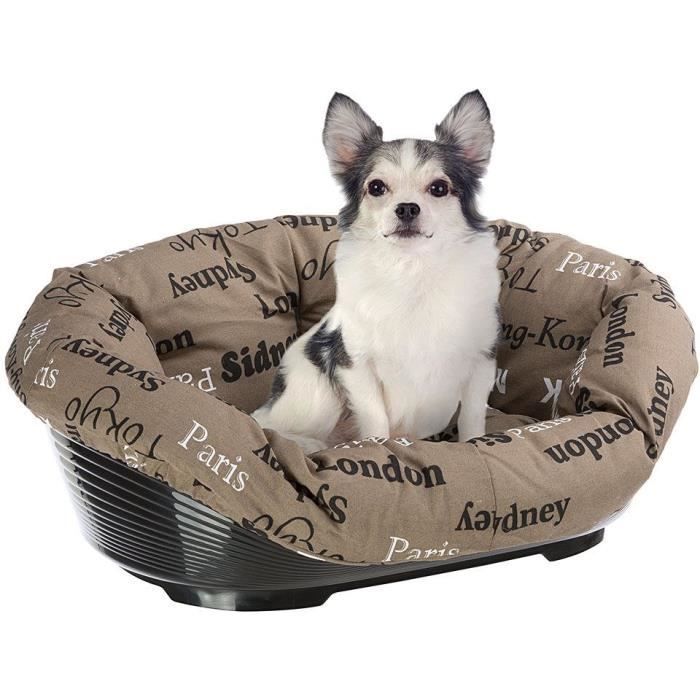 Cesta con cojín estampado - Tamaño S - 52 x 39 x 21 cm - FERPLAST