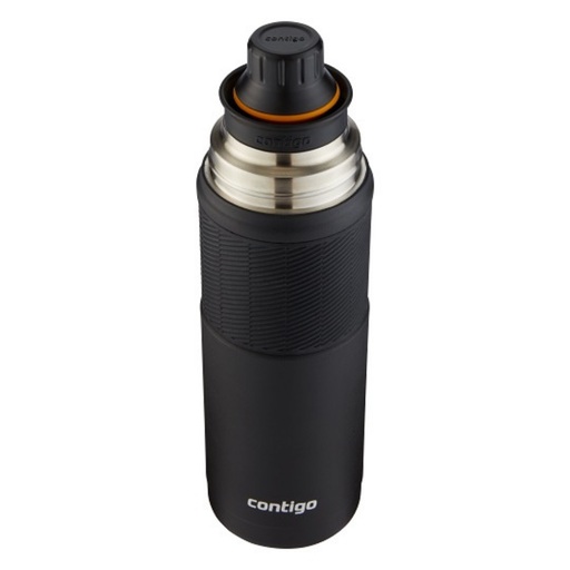 Garrafa térmica Termo preta fosca 740ml