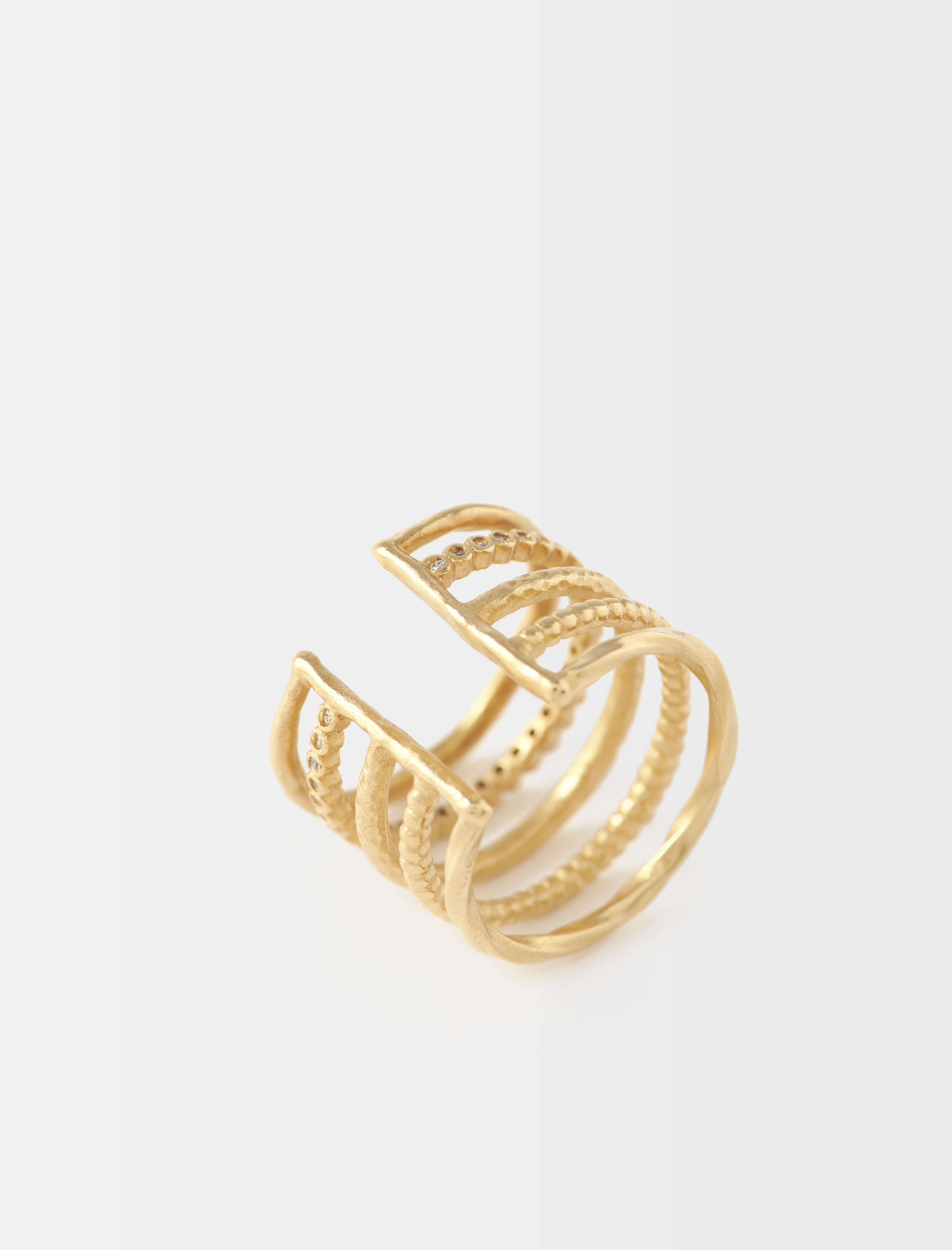 Kostbare ring van de dag van de week - Goud