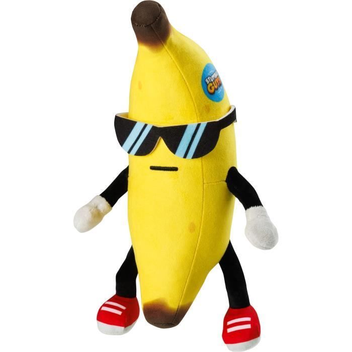 BANDAI - Stumble Guys - Peluche de 30 cm - Chico Plátano