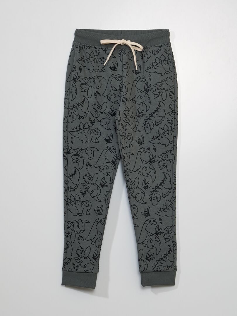 Set van 2 joggingbroeken met sweatshirt-look - BRUIN
