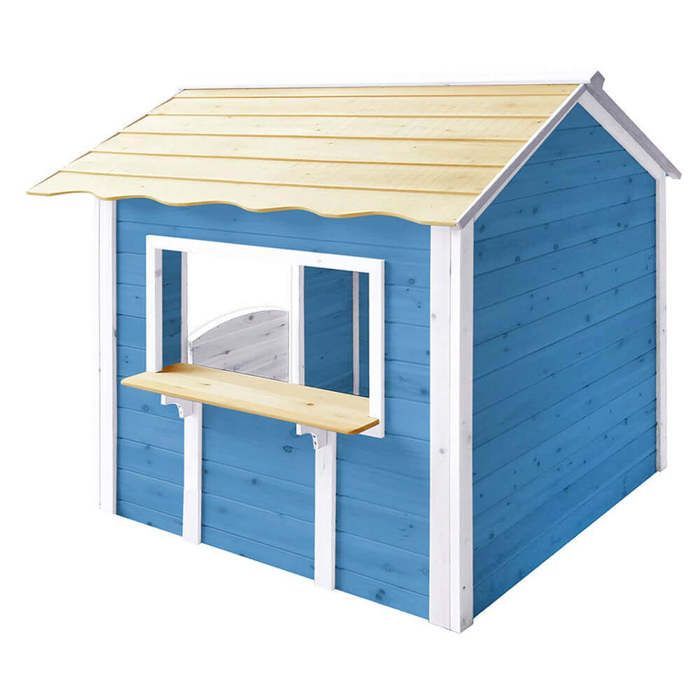 Casa de juegos infantil HOME DELUXE 'DER GROSSE PALAST' >Versión: sin banco< Certificación FSC, Dimensiones: 118 x 138 x 132 cm