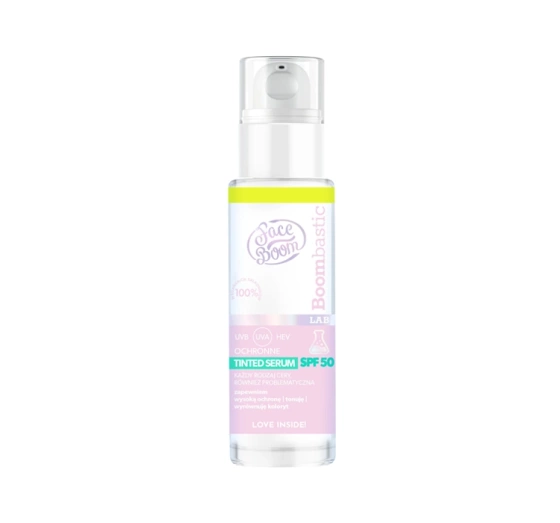 Face Boom Boombastic Lab ochronne serum do twarzy tinted SPF50 30 ml